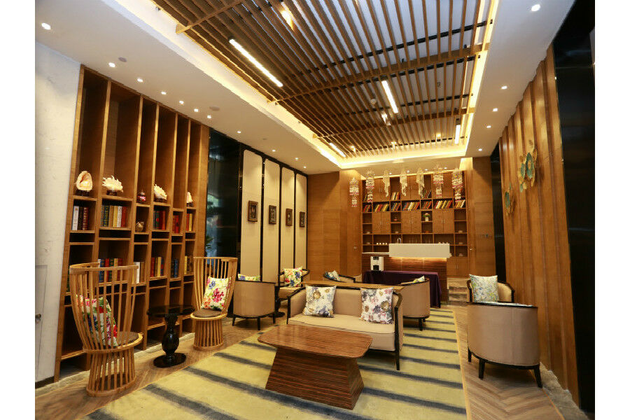 锦江都城酒店海南省政府日月广场免税店 Haikou  Exterior foto