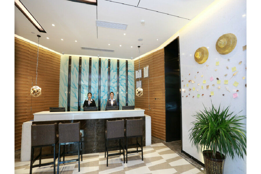 锦江都城酒店海南省政府日月广场免税店 Haikou  Exterior foto